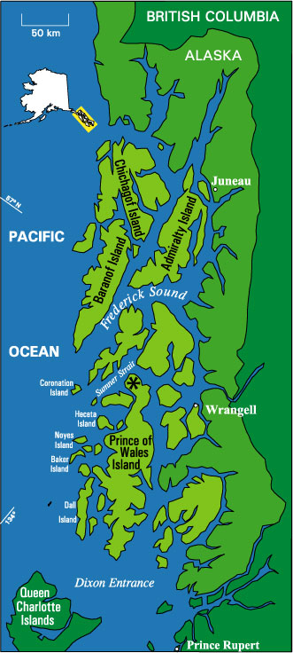 Southeast Alaska Map.pdf ABC bears and polar bear evolution – and an adventure | polarbearscience
