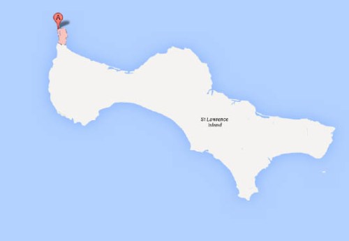 Gambell, St. Lawrence Island, Alaska. Google Maps.