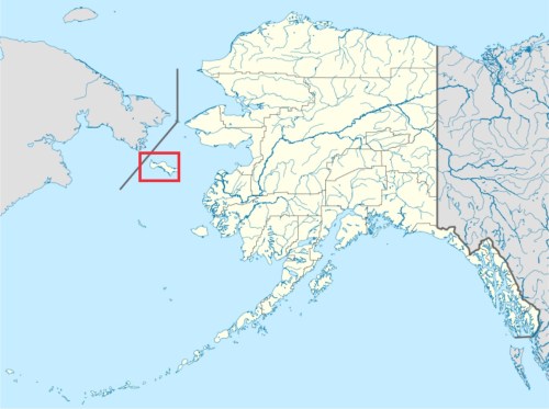 St Lawrence island wikipedia marked