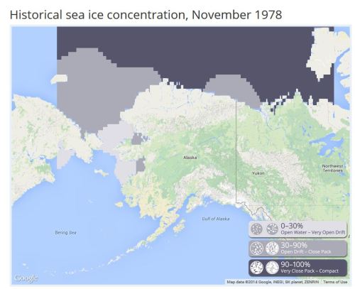 1978 November Sea ice atlas UAF_PolarBearScience