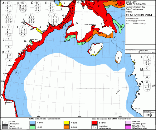 Hudson Bay freeze-up ice development_Nov 12 2014