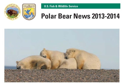 USFWS 2013-2014 PB News_cover_PolarBearScience