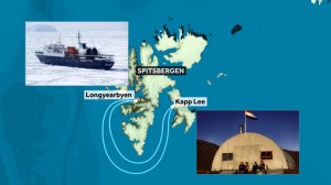 Dutch expedition route map