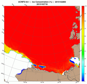 Beaufort sea ice concentration_2015 Oct 28 NRL