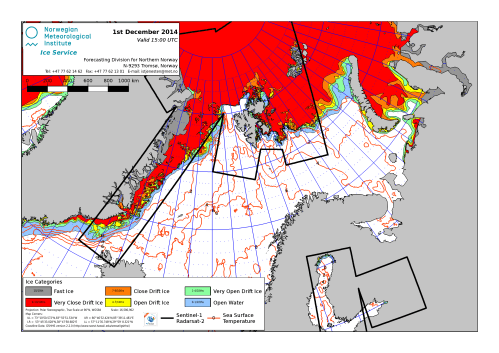 Barents Sea ice extent 2014 Dec 1_NIS