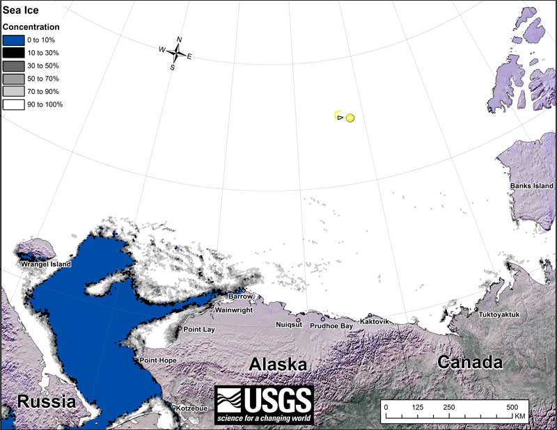 Beaufort tracking USGS bear-movements-November 2015 sm