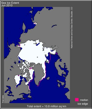 June 2010 NSIDC
