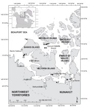 Doupe et al 2007 fig 1 map only