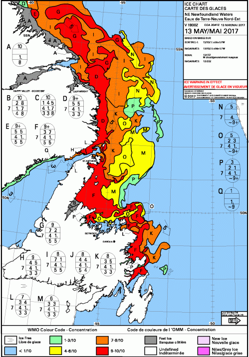 Newfoundland East daily ice conc 13 May 2017_CIS