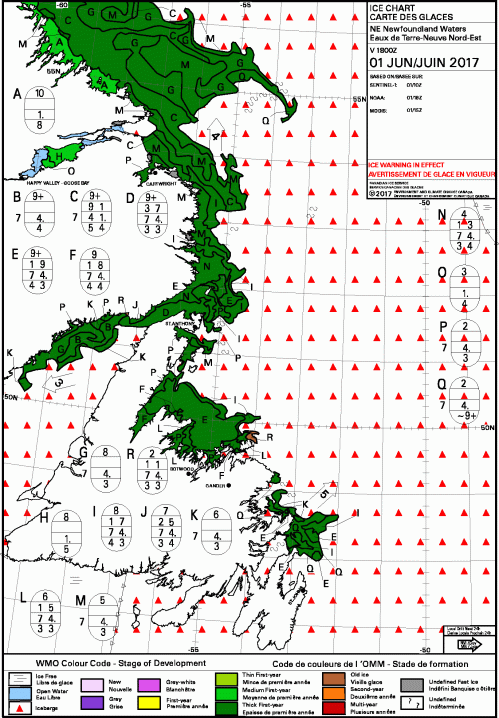 Newfoundland East daily stage of developement 1 June 2017_CIS