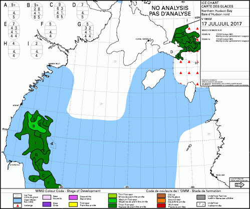 Hudson Bay North daily ice stage of development 2017_July 17