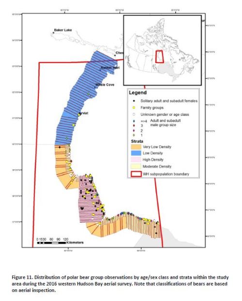 Western Hudson Bay PB 2016 Population Assessment_fig 11 map