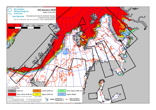 Barents Sea ice extent 2018 Jan 5_NIS