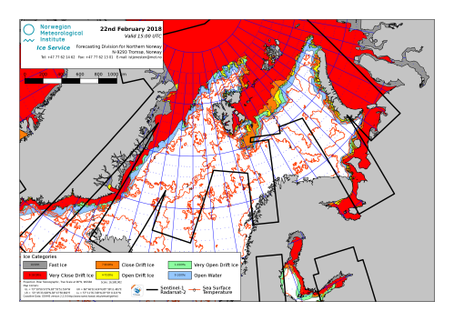 Barents Sea ice extent 2018 Feb 22_NIS