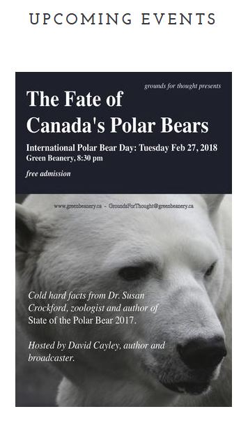 Grounds for Thought at GreenBeanery_Feb 27 2018