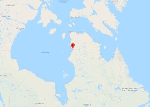 Puvirnituq Quebec_location_Google maps