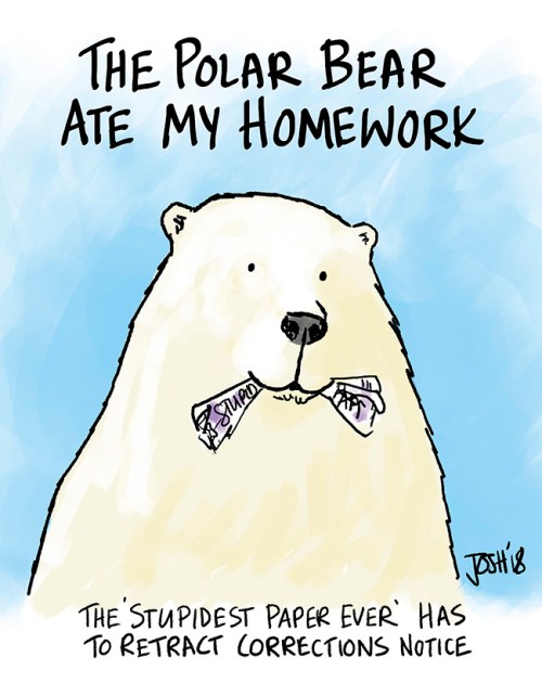 Polar bear paper correction retraction_5 April 2018