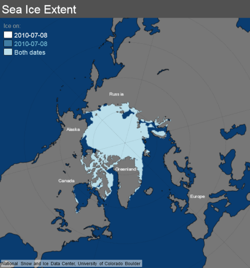 ice_extent_map 8 July 2010 NSIDC