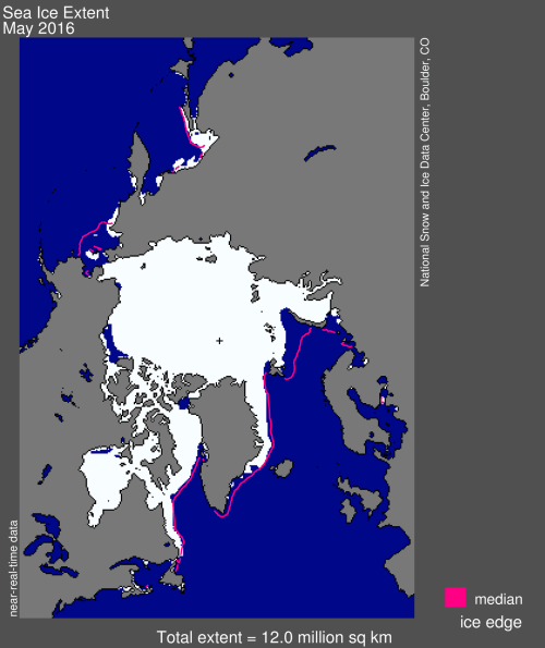 Sea ice extent 2016 May average_NSIDC