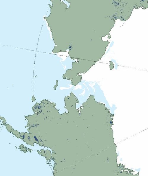 Sea ice Bering Sea at day 131_11 May 2019
