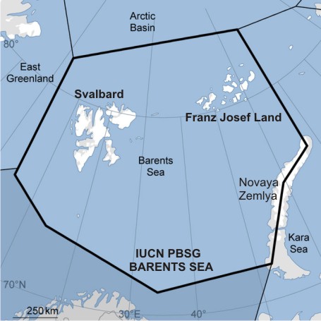 Barents Sea with Franz Josef Land