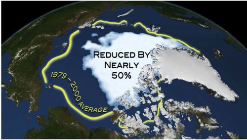 Sea ice extent_2012_Sept low_reduced by more than 50pc_NASA Ice Imagery