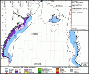 Hudson Bay North ice stage of development 2019 Nov 10