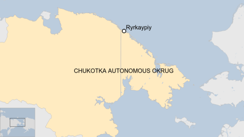 Ryrkaypiy location BBC 5 Dec 2019