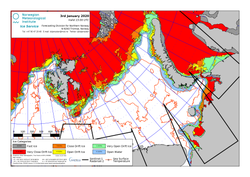 Barents Sea ice 2020 Jan 3 NIS closeup