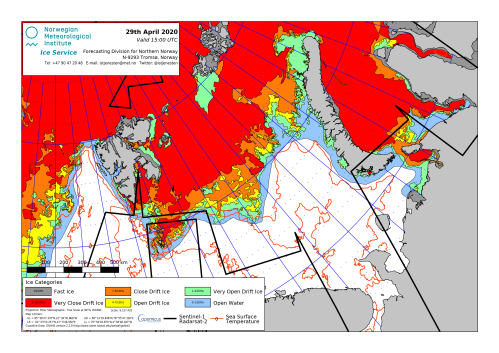 Barents Sea ice 2020 April 29 NIS closeup